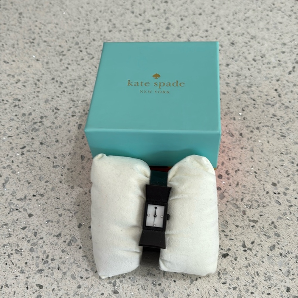 Kate Spade Black Bow Womens Watch